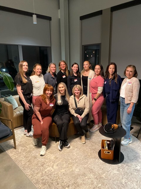 On March 3rd, the Well Labs+ Business Development team connected with the Triangle Aesthetic Providers community for an evening of meaningful conversation around medspa consolidation, strategic partnerships, and what the right partnership can unlock—for both owners and their teams.
It was incredible meeting so many talented providers and owners across North Carolina who are building standout practices. Thank you for having us, @triangleaestheticproviders!
We’re excited to continue hosting events like this across the country. Interested in bringing Well Labs+ to your area or partnering on a local event? Let’s connect.